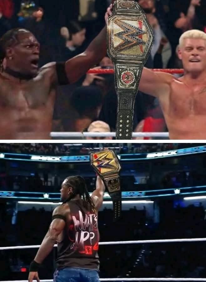 Breaking News. R Truth Win the undisputed Championship Match Against John Cena. Cody Rhodes Return Help R Truth