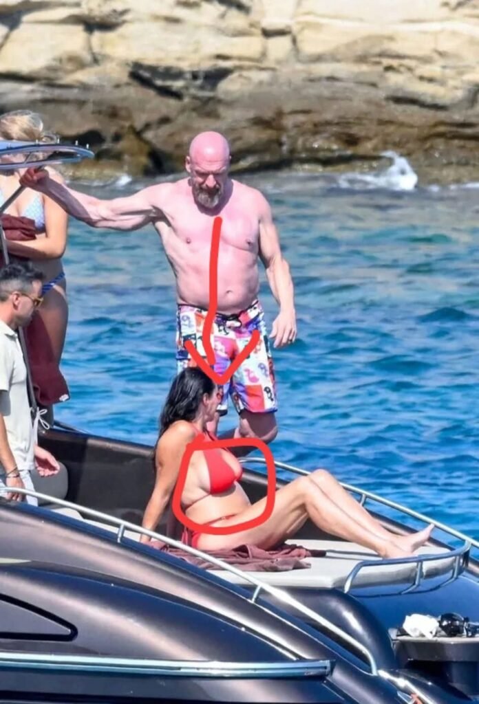 Triple H Busted Staring At Stephanie McMahon’s Red Bikini Greece Yacht Photos Go Viral